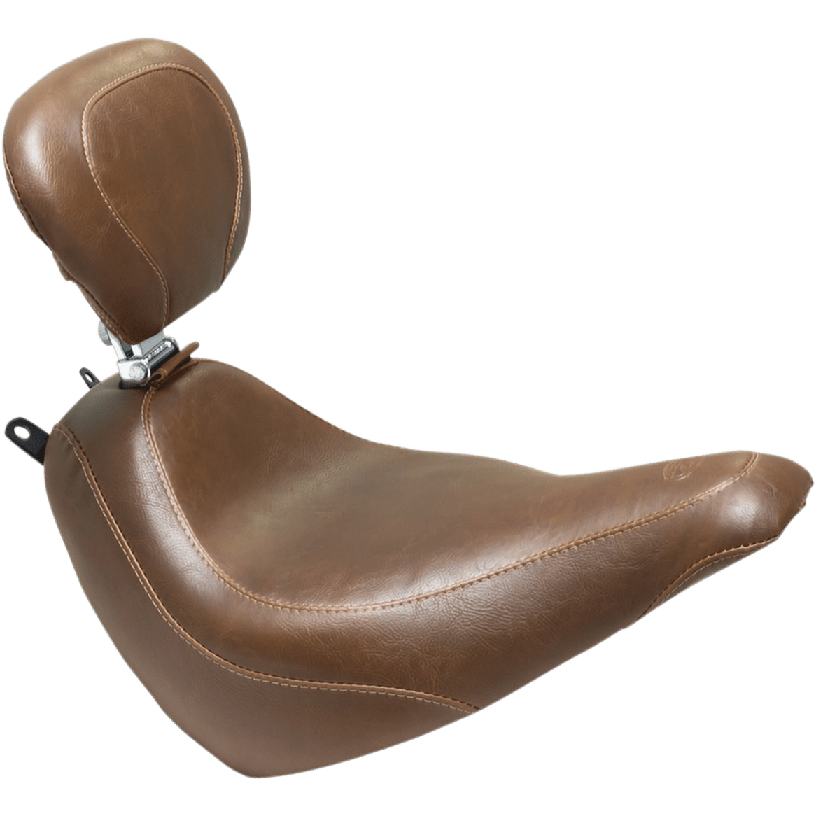 MUSTANG Wide Tripper Seat Driver's Backrest Brown 83001