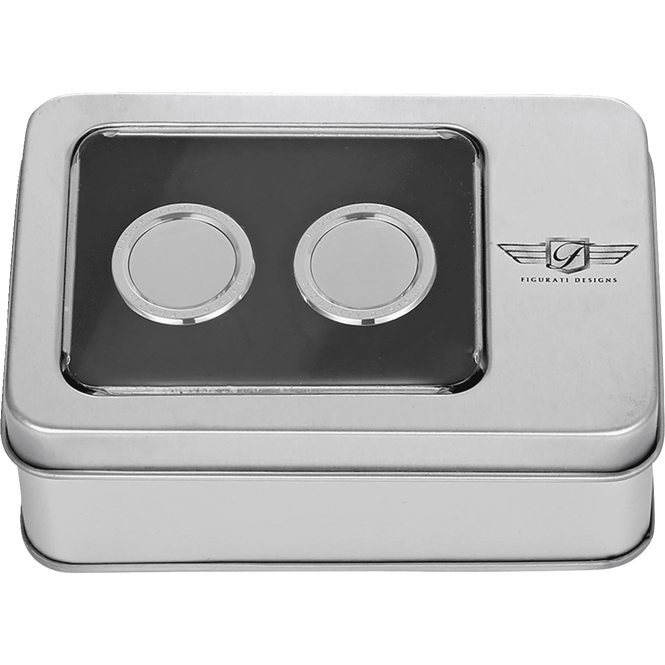 FIGURATI DESIGNS Docking Hardware Covers Short Stainless Steel FD60DC2530SS