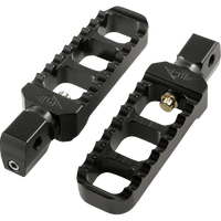 JOKER MACHINE Serrated Footpegs Black Narrow 08618B