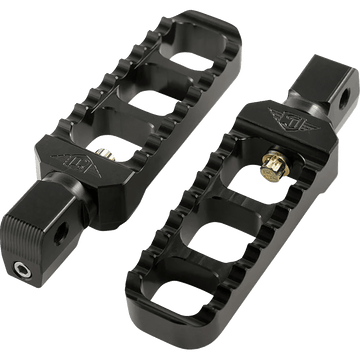 JOKER MACHINE Serrated Footpegs Black Narrow 08618B