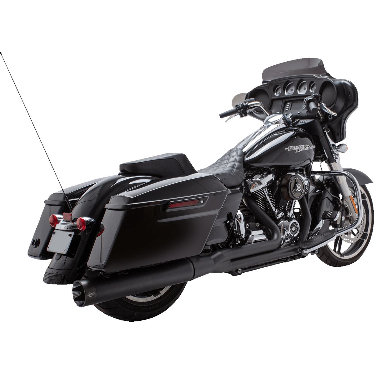 S&S CYCLE 50 State 2:1 Sidewinder® Exhaust Black 5500759D