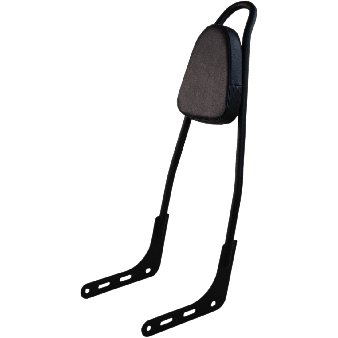 MOTHERWELL One-Piece Sissy Bar Black With Pad 156T18MBWP