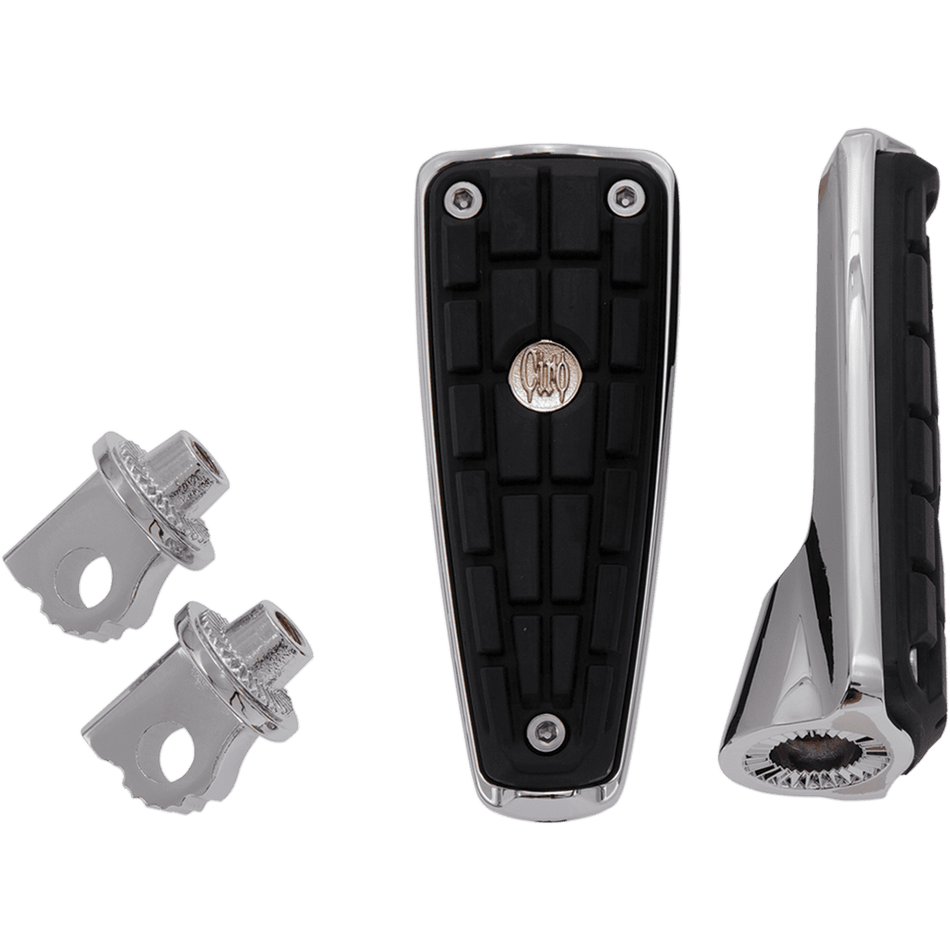 CIRO CMX Footpegs Chrome with Mount 61006