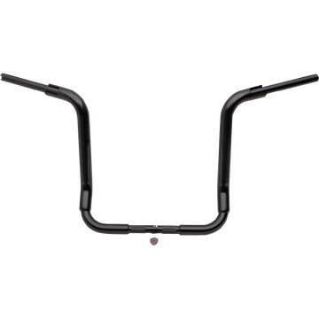 FAT BAGGERS INC. Handlebar Rounded Top 16" Black 803016B