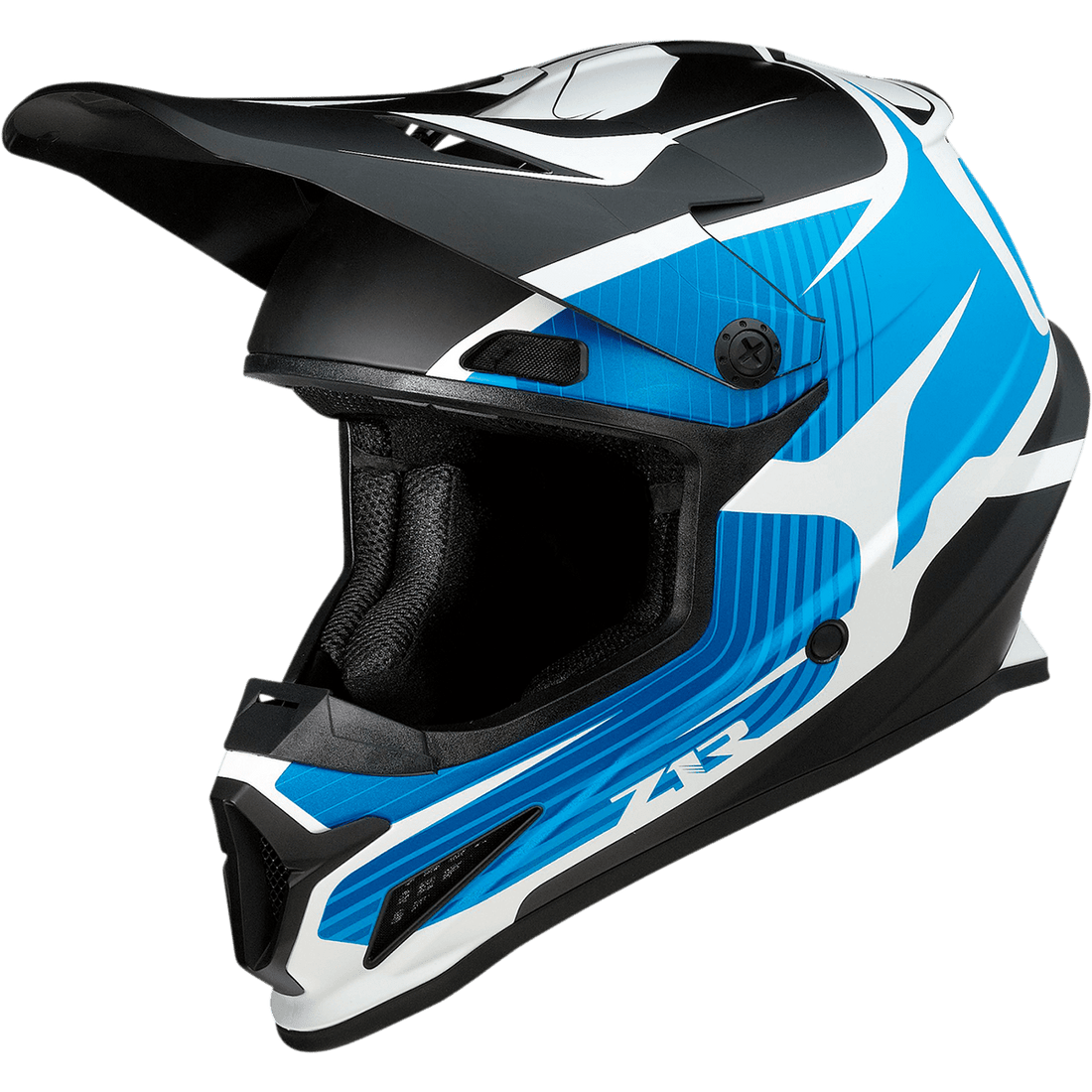 Z1R Rise Helmet Flame Blue 2XL