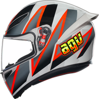 AGV K1 S Helmet Blipper Gray/Red Large