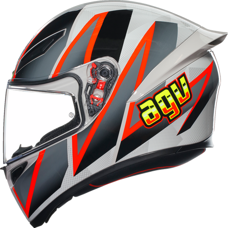 AGV K1 S Helmet Blipper Gray/Red Large