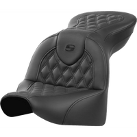 SADDLEMEN Roadsofa™ Seat without Backrest Lattice Stitch FXBR/S '18-'20