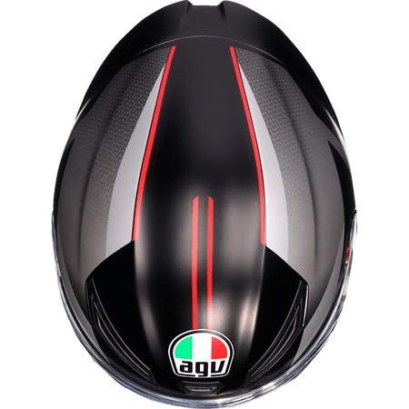 AGV K1 S Helmet Lap Matte Black/Gray/Red 2XL 2118394003034XXL