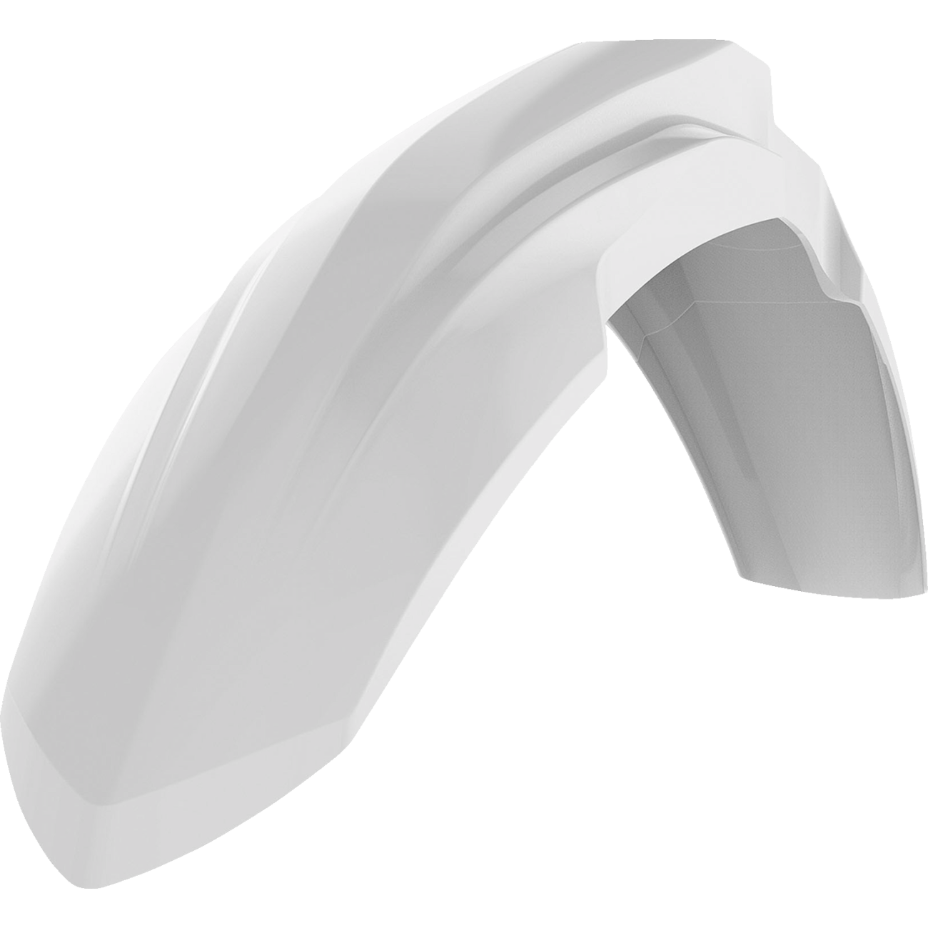 POLISPORT Fender Front Restyle White CR 125R/250R