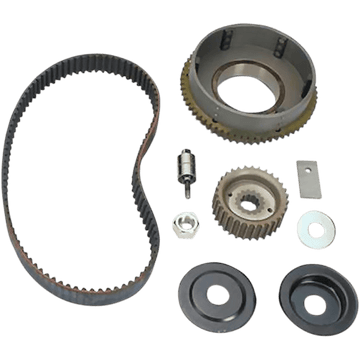 BELT DRIVES LTD. 11 mm Belt Drive with Rear Belt '79-E'84 Big Twin 4731SERB