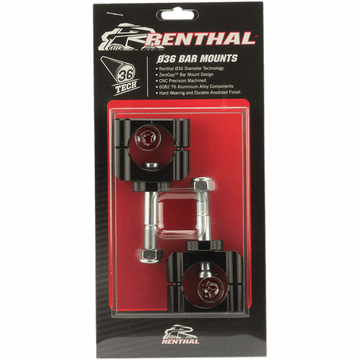 RENTHAL Bar Mount 36Tech 5 mm Offset CL051