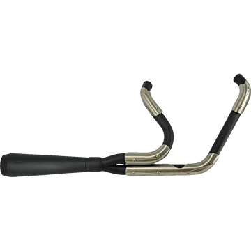 TRASK Assault 2:1 Exhaust Black '91-'05 Dyna TM5021BK