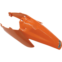 UFO Rear Fender With Side Panels KTM Orange '98-'22