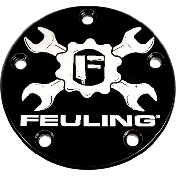 FEULING OIL PUMP CORP. Point Cover 5 Hole Black