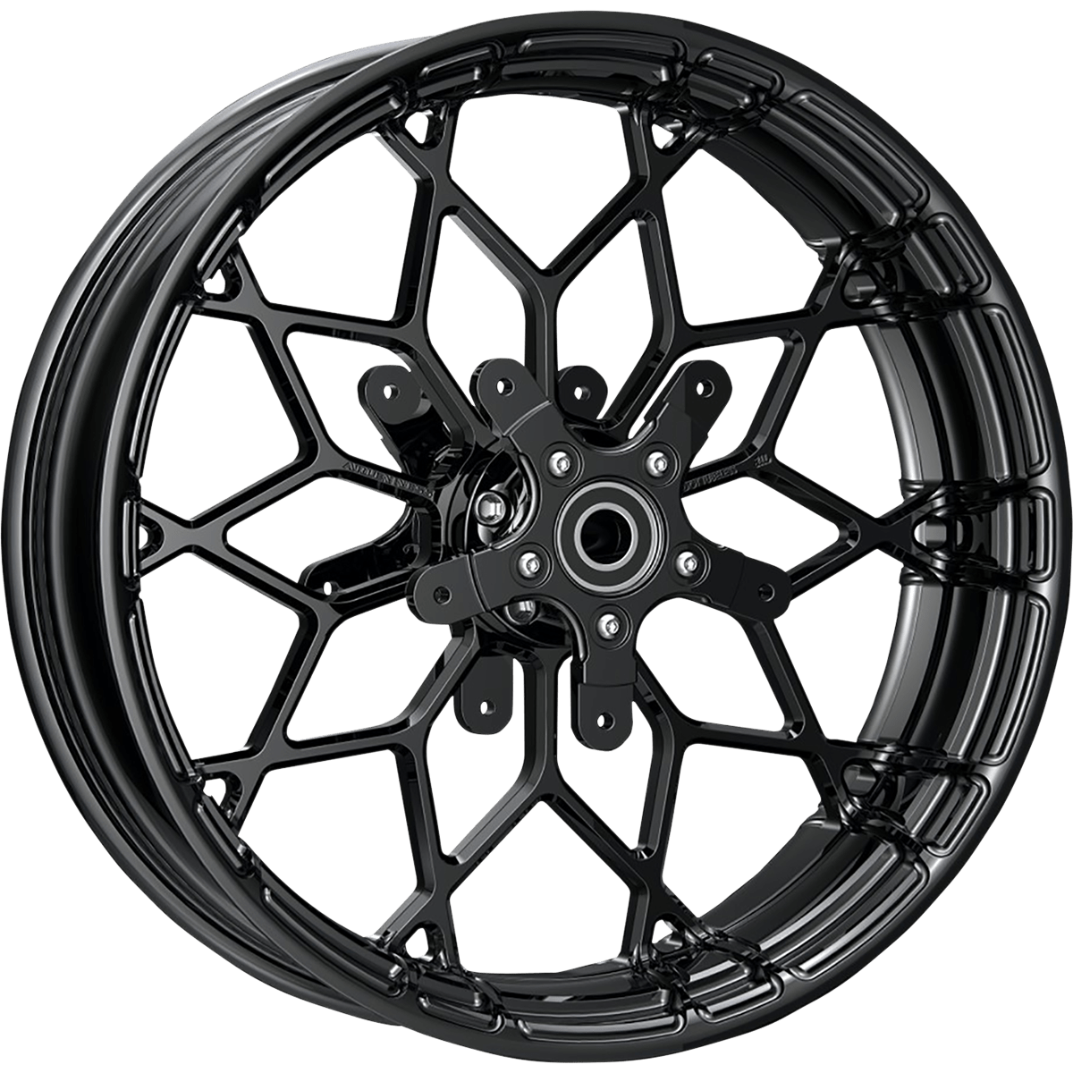 ARLEN NESS Wheel Fat Factory Forged Front Dual Disc Black 18x5.5 91650