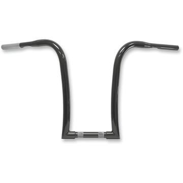 LA CHOPPERS Handlebar Ape Hanger 1-1/4" Diameter 16" Rise Black LA734116B