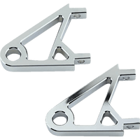 HIGHSIDER Headlight Bracket Extra Short Chrome