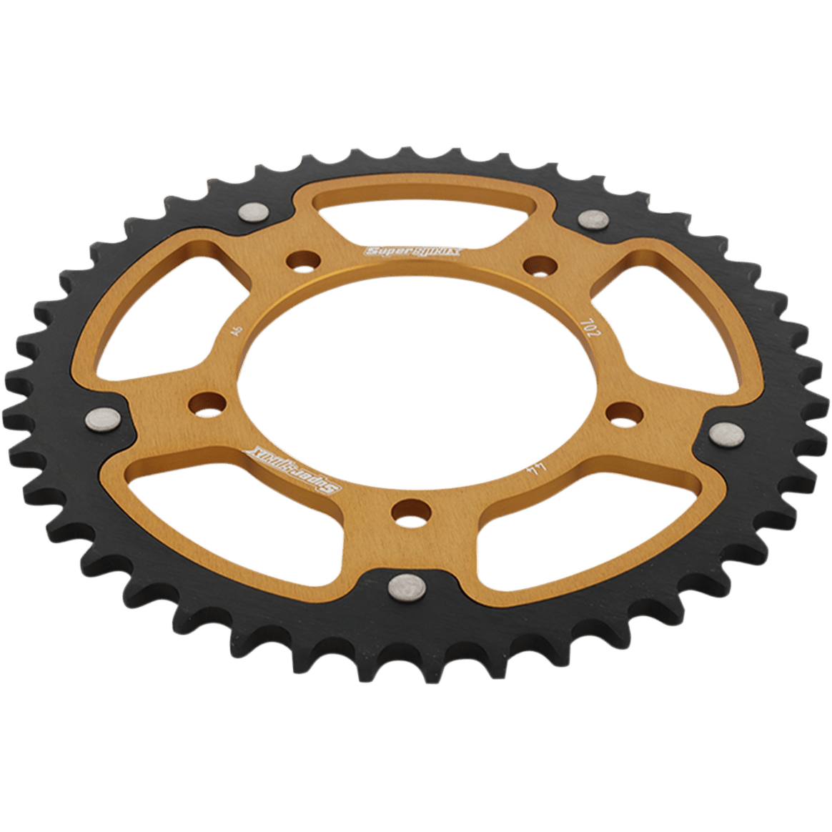 SUPERSPROX Stealth Rear Sprocket 44 Tooth Gold Aprilia RST70244GLD