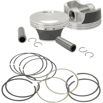 S&S CYCLE Piston Kit for 97" Big Bore Kit 3.927" Standard