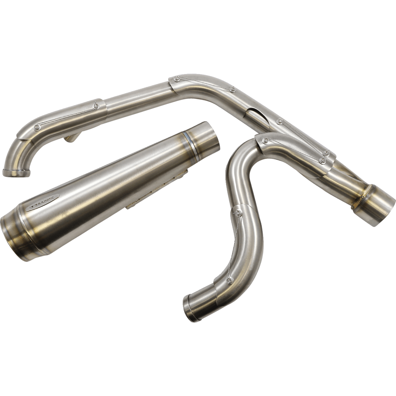 TRASK Assault 2:1 Exhaust Full Stainless '91-'05 Dyna TM5021