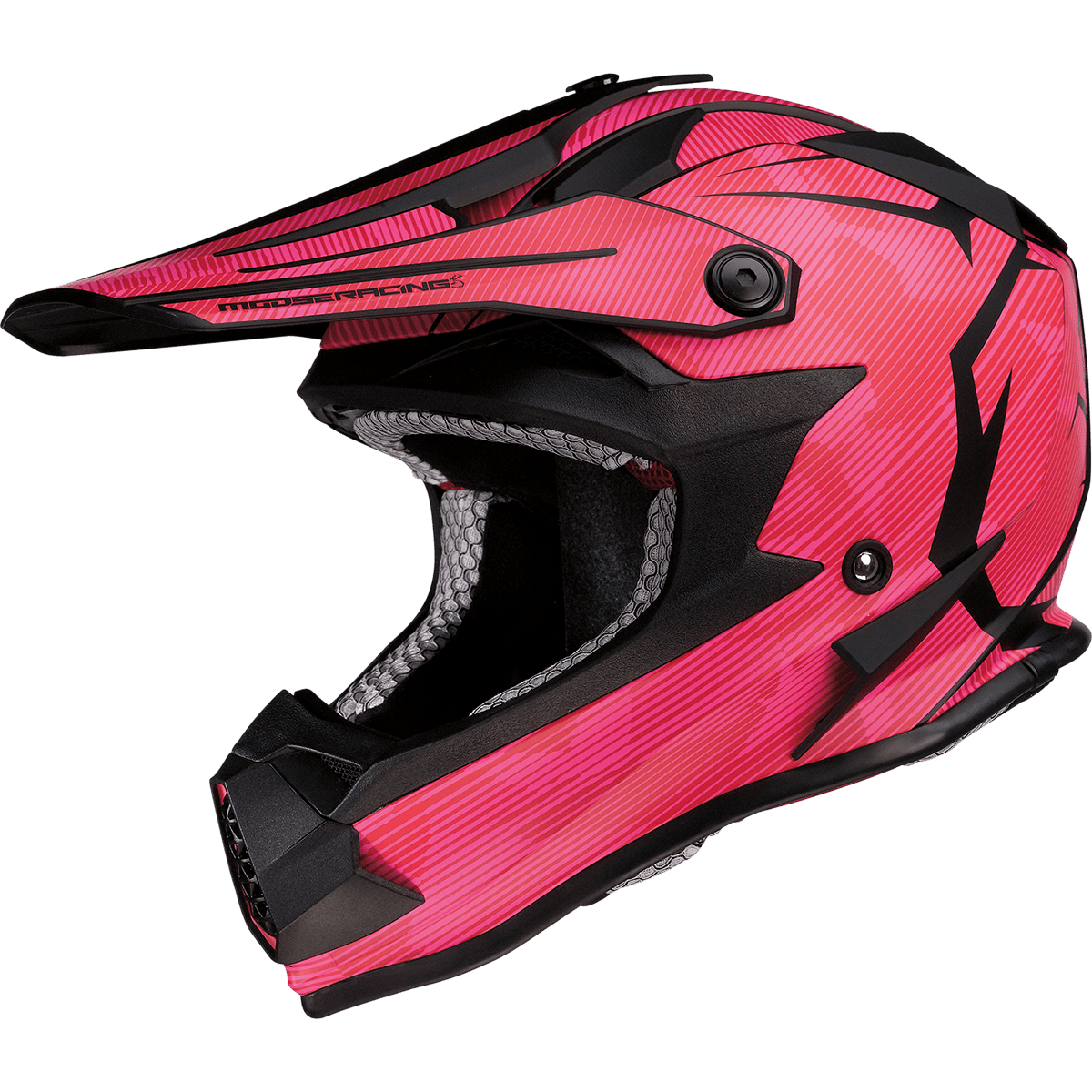 MOOSE RACING Youth F.I. Helmet Agroid Camo MIPS® Pink/Red Small 01111526