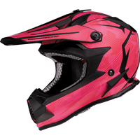 MOOSE RACING Youth F.I. Helmet Agroid Camo MIPS® Pink/Red Small 01111526