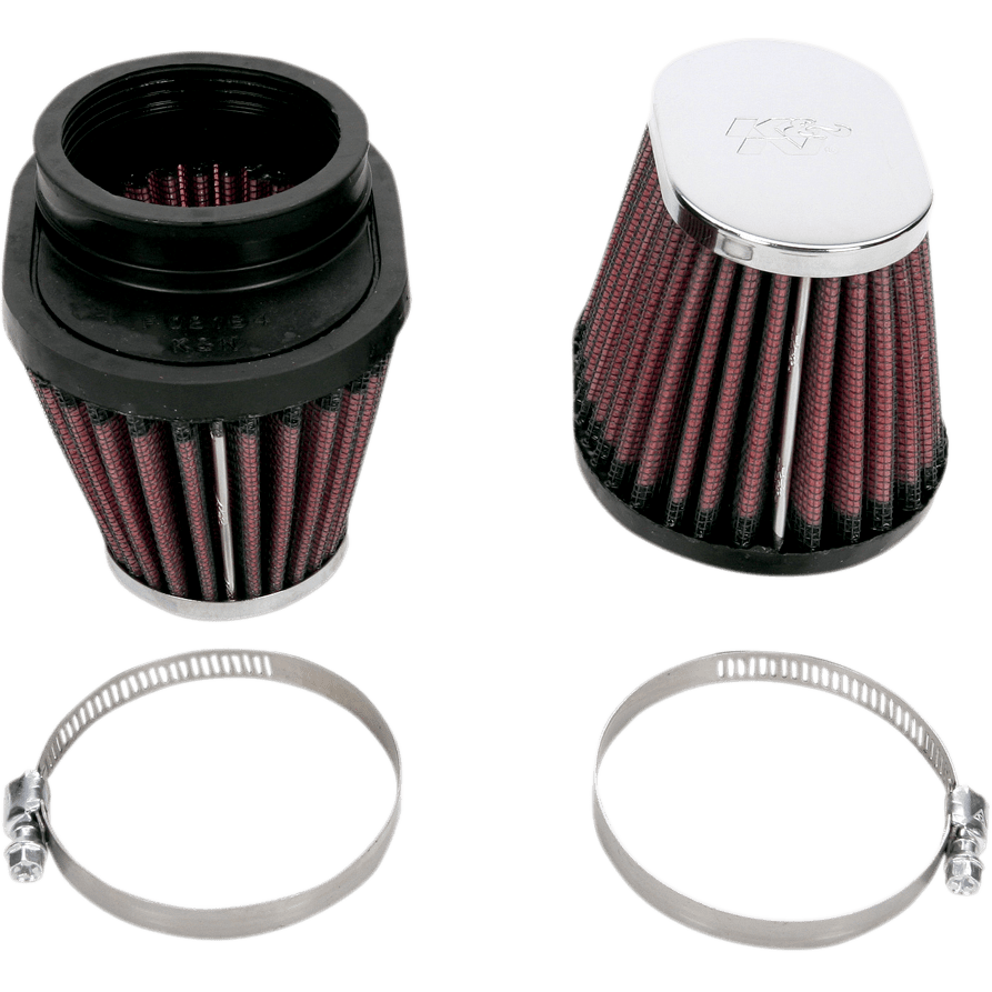 K & N Clamp-On Air Filters Kawasaki/Suzuki/Yamaha RC0982