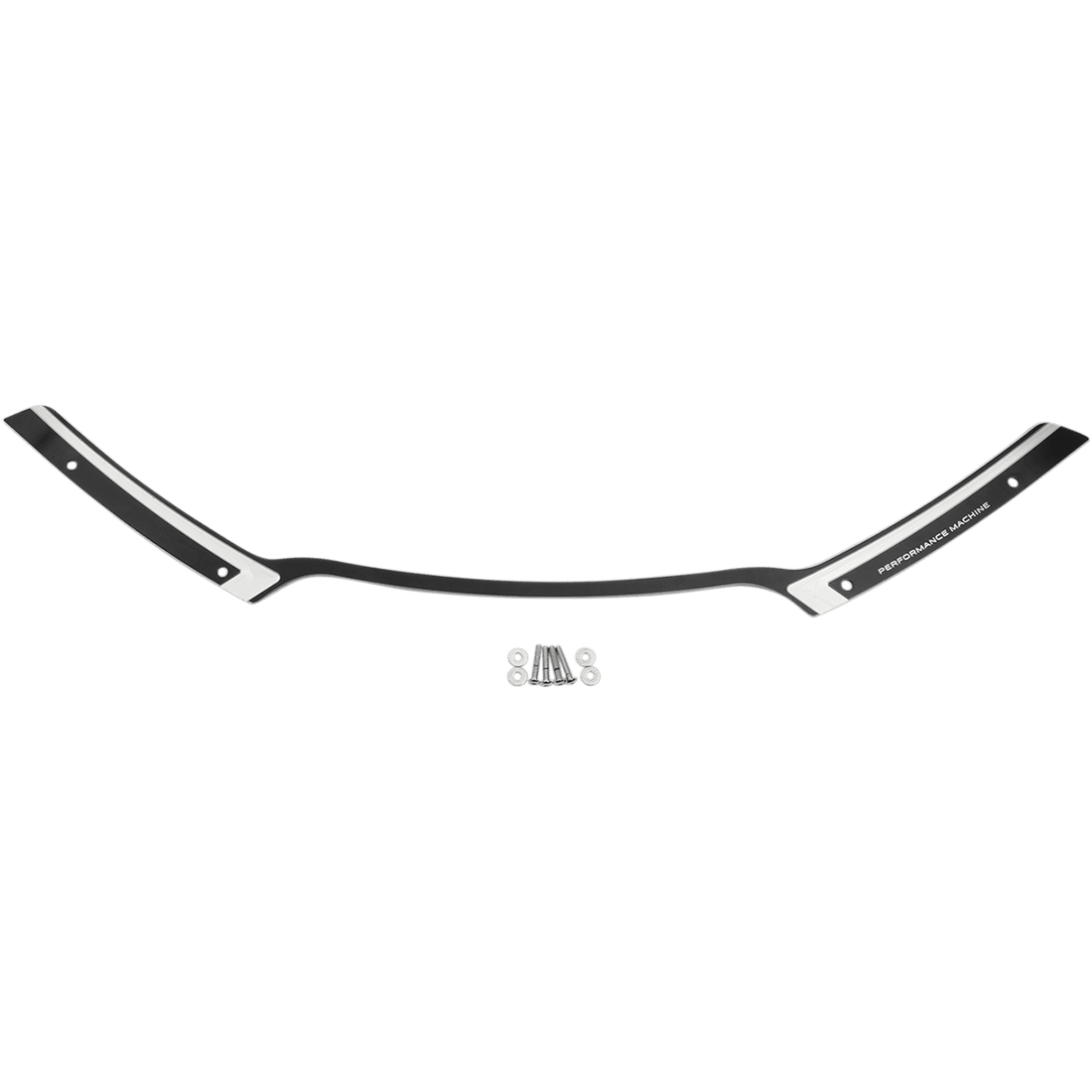 PERFORMANCE MACHINE PM Windshield Trim Scallop Contrast Cut FLTR '15-'21 02092018SCABM