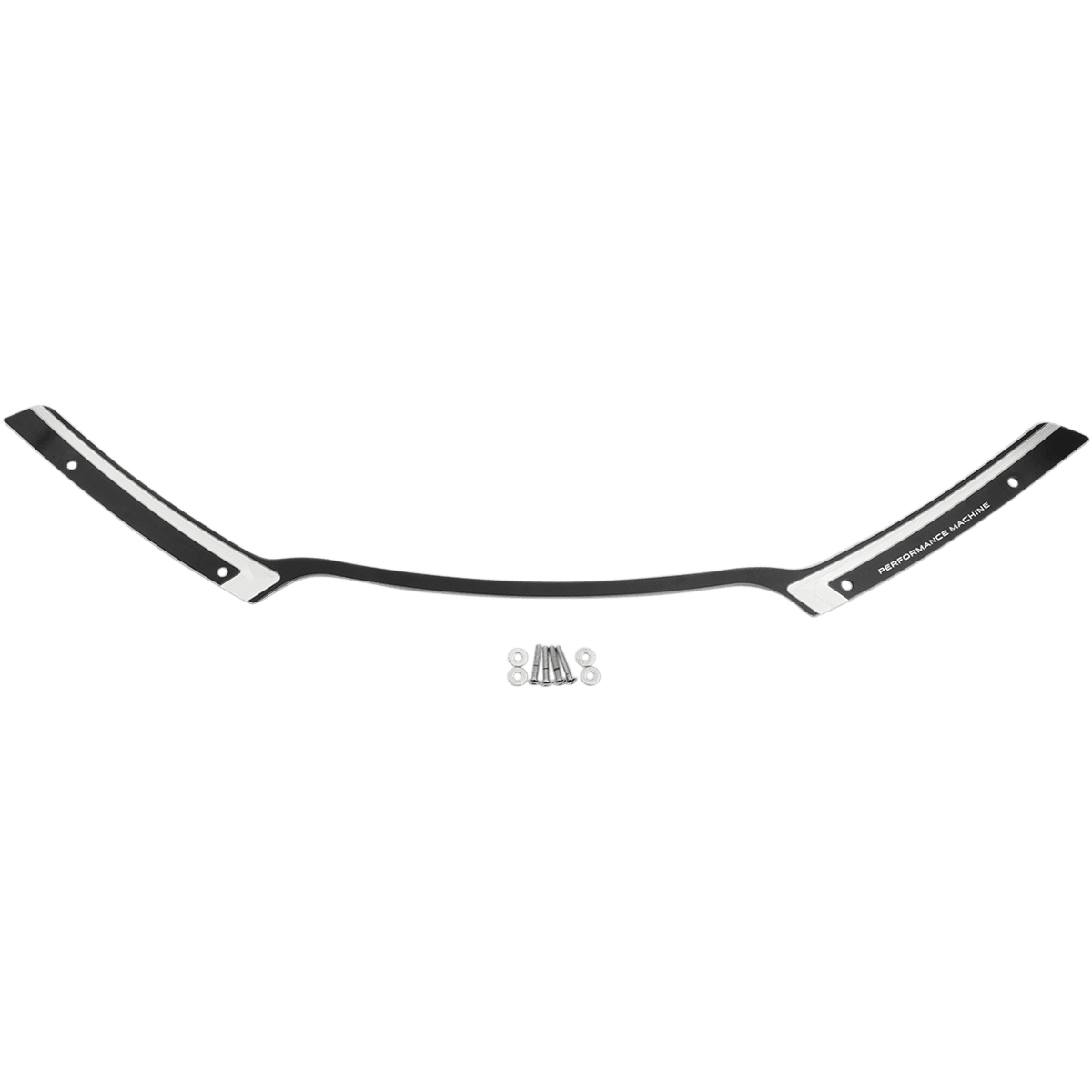 PERFORMANCE MACHINE PM Windshield Trim Scallop Contrast Cut FLTR '15-'21 02092018SCABM