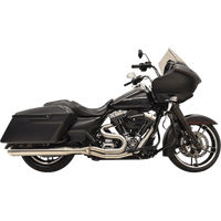 BASSANI XHAUST 2:1 Exhaust Stainless Steel Straight Can 1F18SS