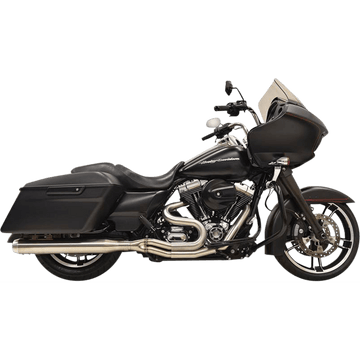 BASSANI XHAUST 2:1 Exhaust Stainless Steel Straight Can 1F18SS