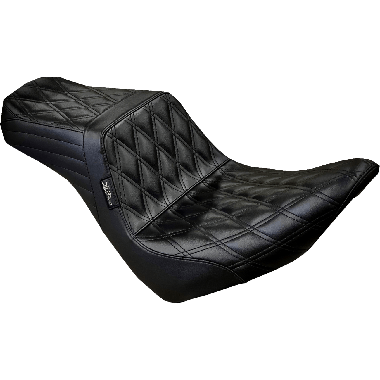 LE PERA Tailwhip Seat Double Diamond Black FXLR/FLSB '18-'23 LYR580DD