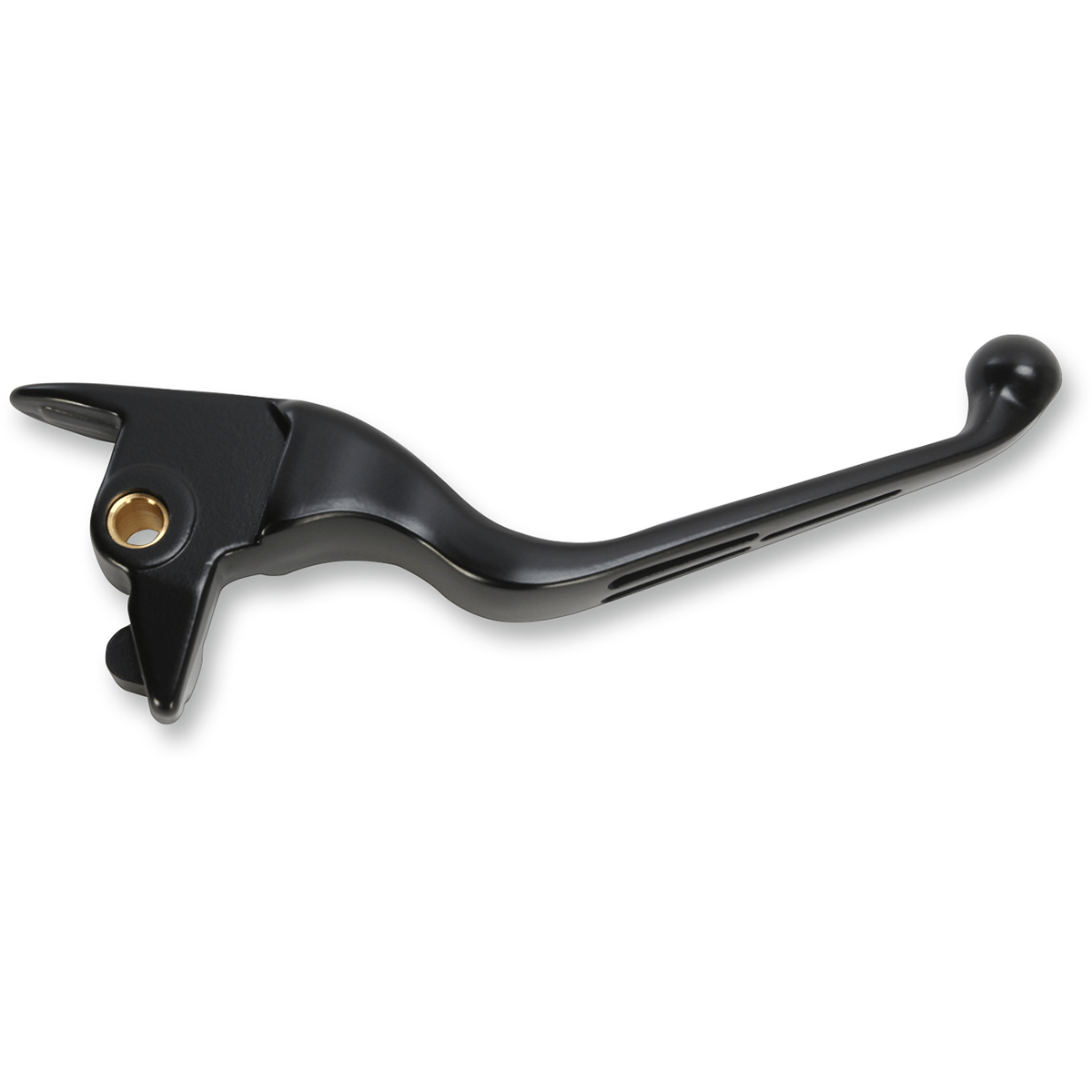 DRAG SPECIALTIES Brake Lever Wide Blade Slotted Black