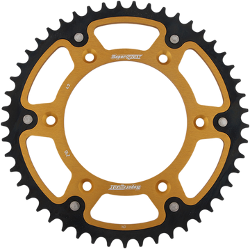 SUPERSPROX Stealth Rear Sprocket 49 Tooth Gold Honda RST21049GLD