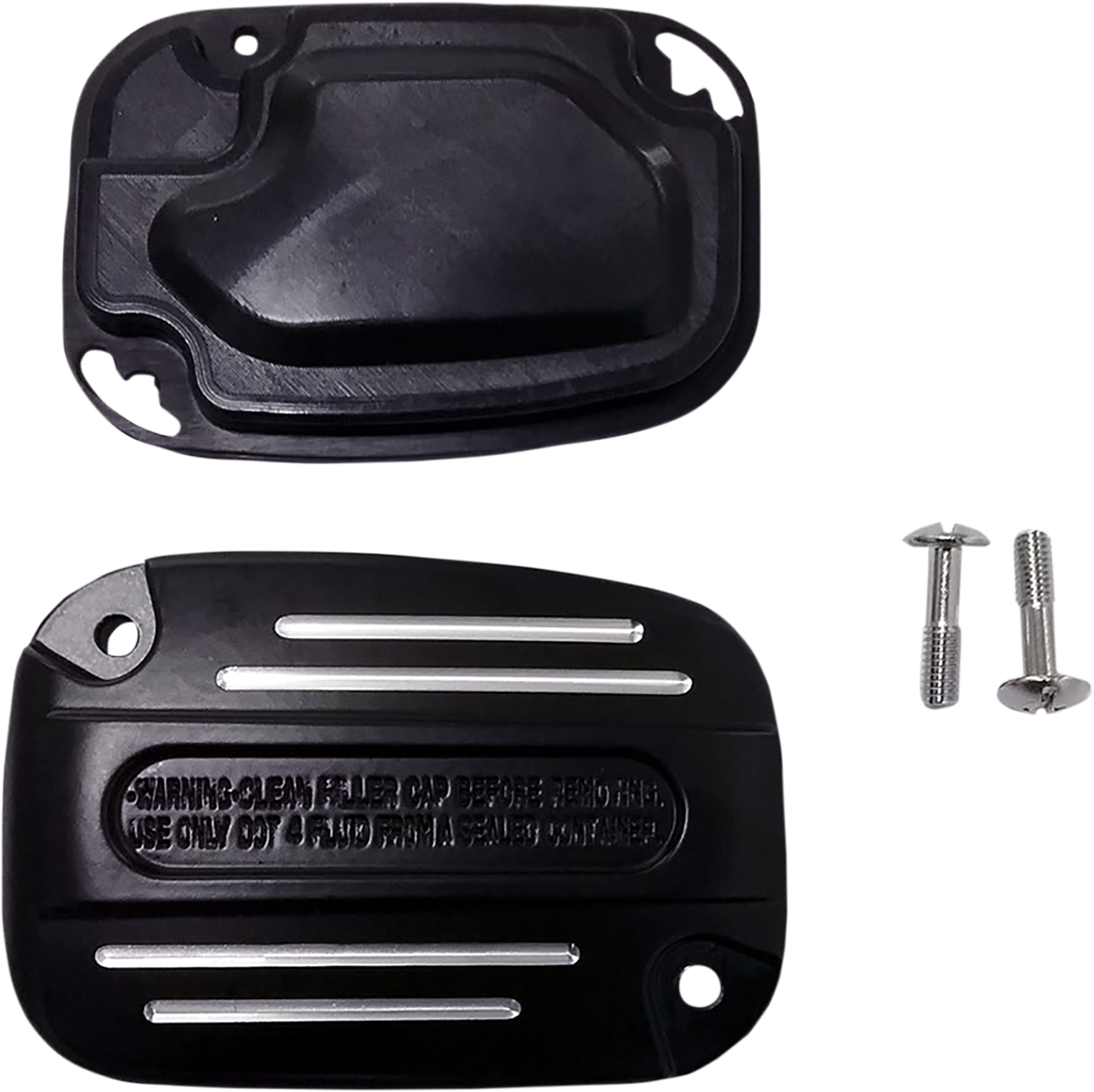 DRAG SPECIALTIES Master Cylinder Cover Clutch Black