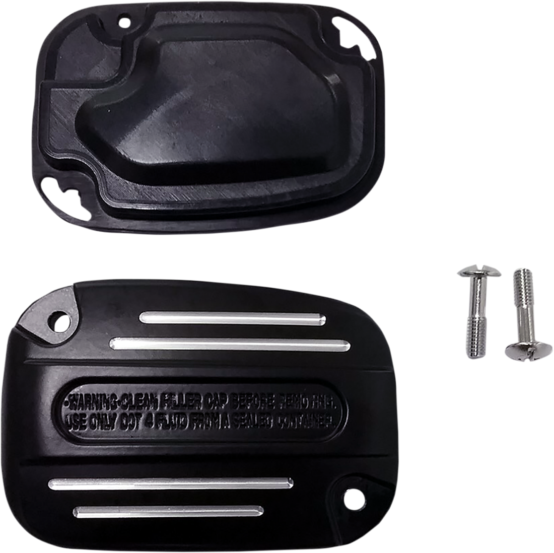 DRAG SPECIALTIES Master Cylinder Cover Clutch Black