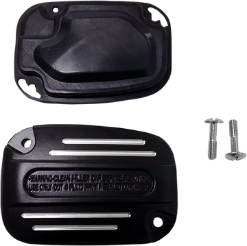 DRAG SPECIALTIES Master Cylinder Cover Clutch Black