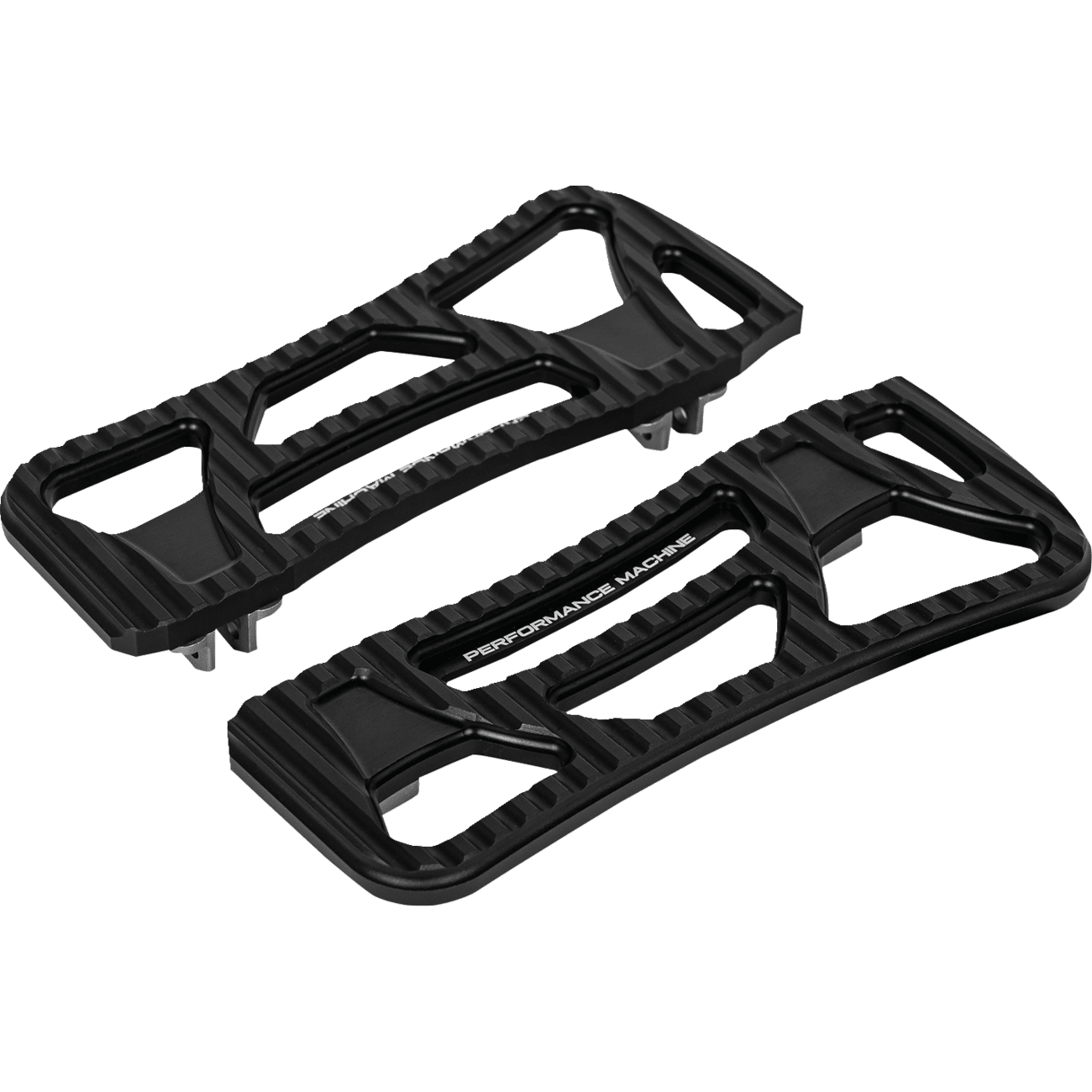 PERFORMANCE MACHINE PM Drifter Floorboards Rider Black Ops FL 00361025SMB