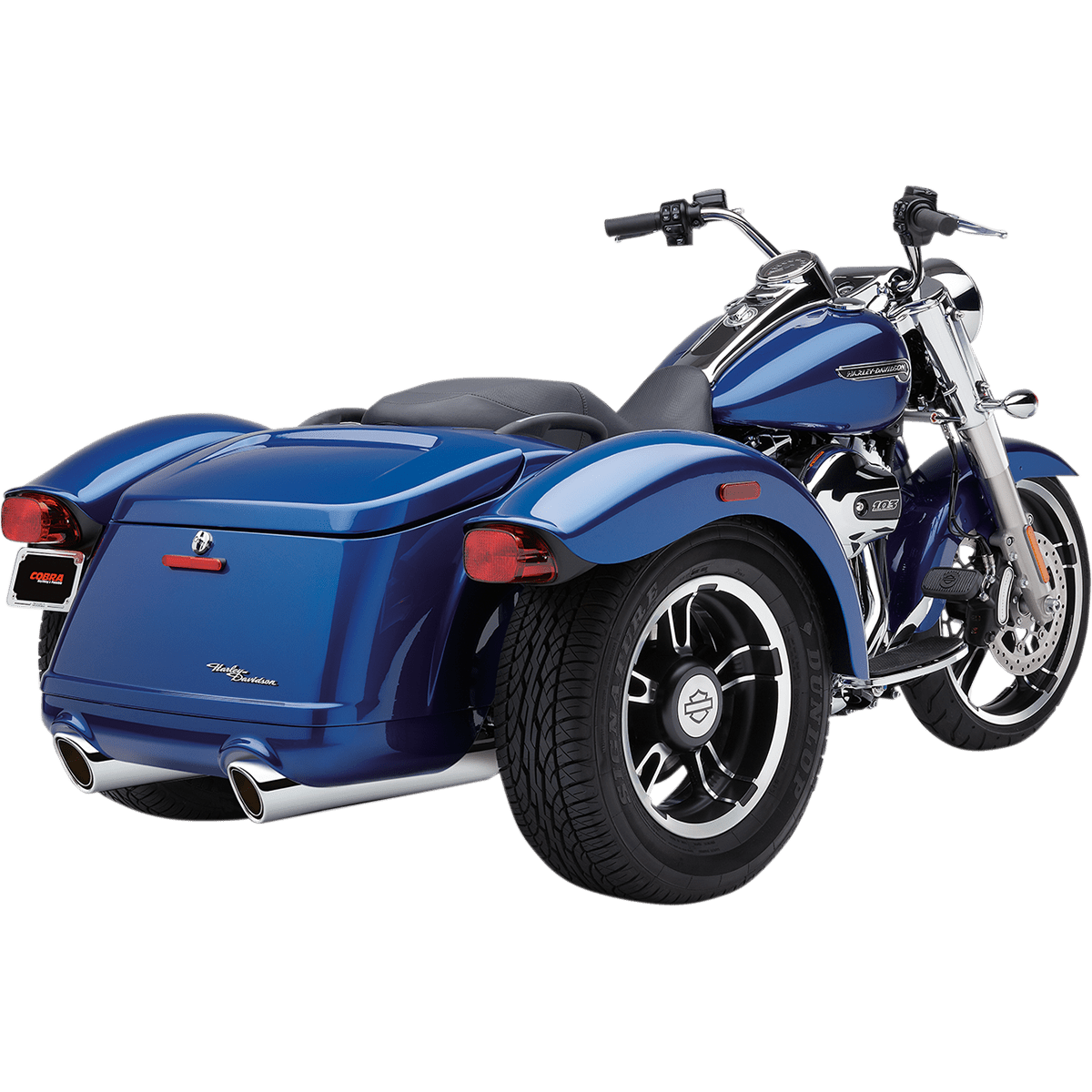 COBRA 909 Mufflers '15-'20 Freewheeler 6302