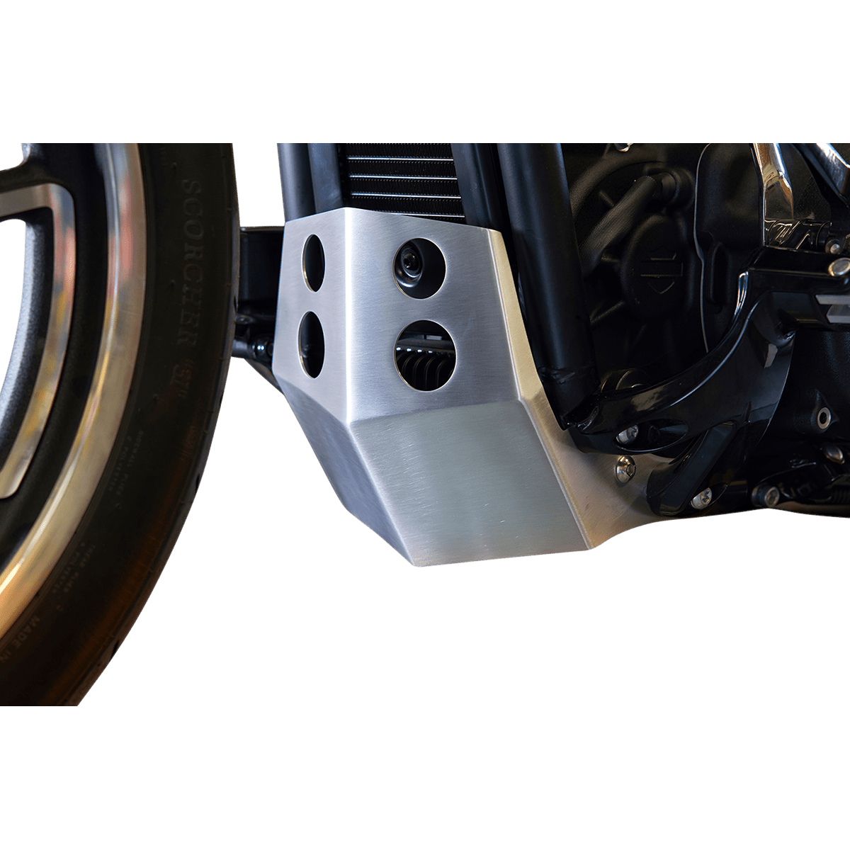 SPEED MERCHANT Skid Plate Aluminum Dyna SMDSP9105BR