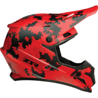 Z1R Rise Helmet Digi Camo Red 2XL