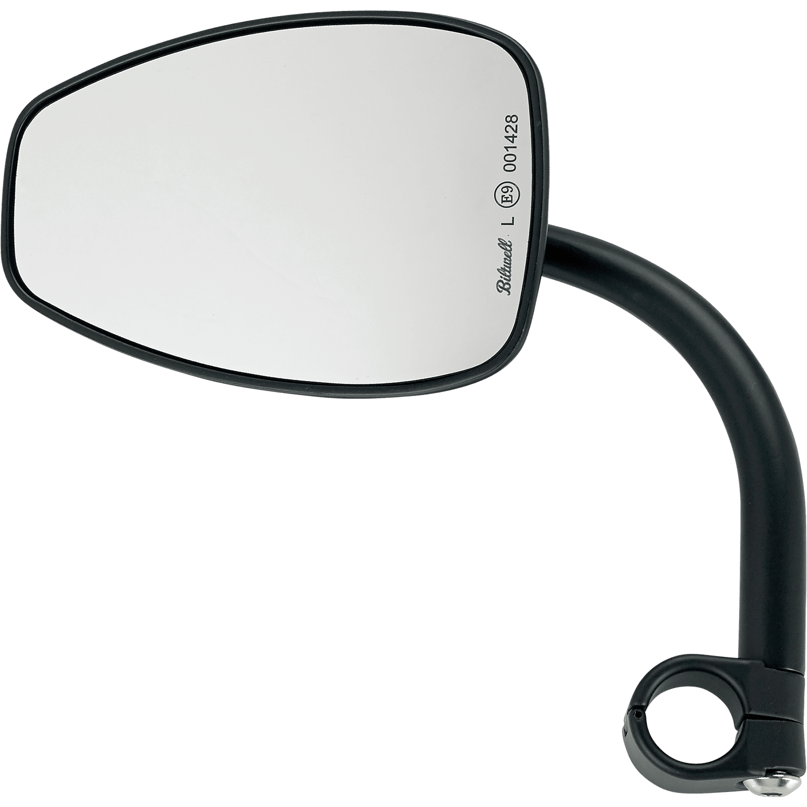 BILTWELL Clamp-On Utility Mirror Tear Drop Black 6504578131