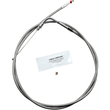 BARNETT Throttle Cable +12" Stainless Steel