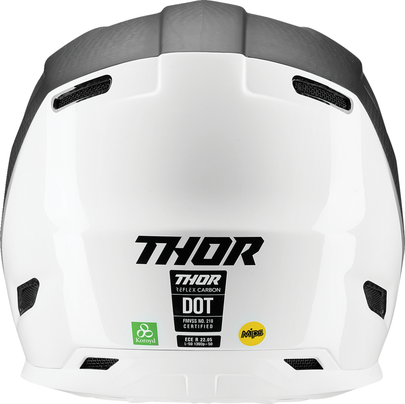 THOR Reflex Helmet ECE Polar Carbon/White MIPS® Large