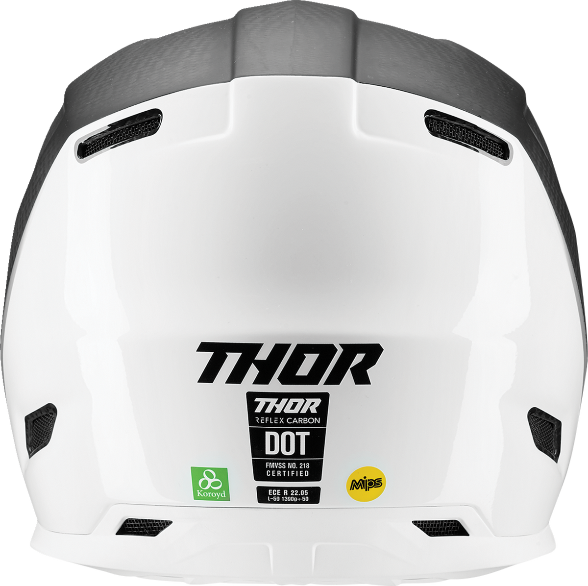 THOR Reflex Helmet ECE Polar Carbon/White MIPS® Medium