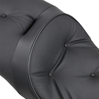 DRAG SPECIALTIES Low-Profile Touring Seat Pillow Style Black Victory '10-'15