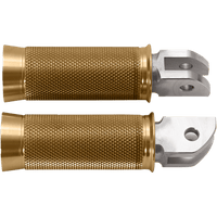 SPEED MERCHANT Cruiser Footpeg Gold Softail SMHDSTCPG