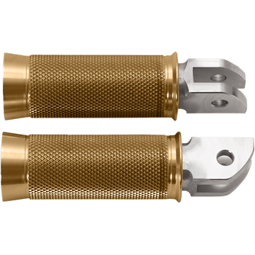 SPEED MERCHANT Cruiser Footpeg Gold Softail SMHDSTCPG