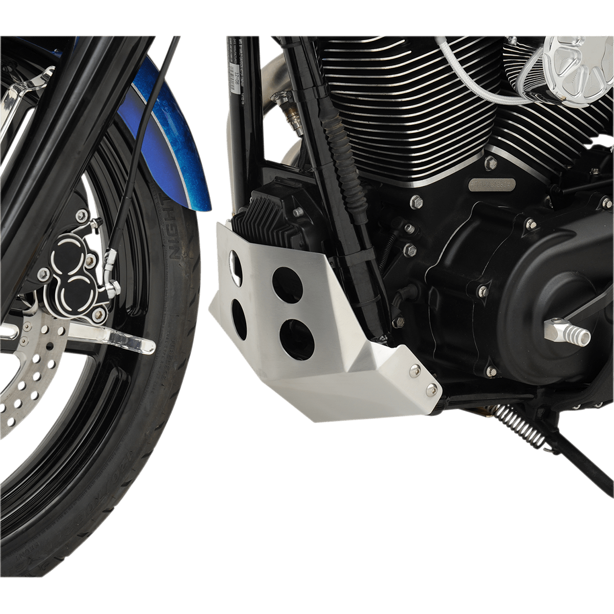 SPEED MERCHANT Skid Plate Aluminum Dyna SMDSP06BR